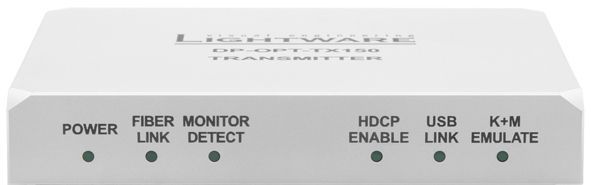 91510019, Lightware, DP-OPT-RX150 Приемник DisplayPort1.1 и KVM по одному многомодовому оптоволокну.