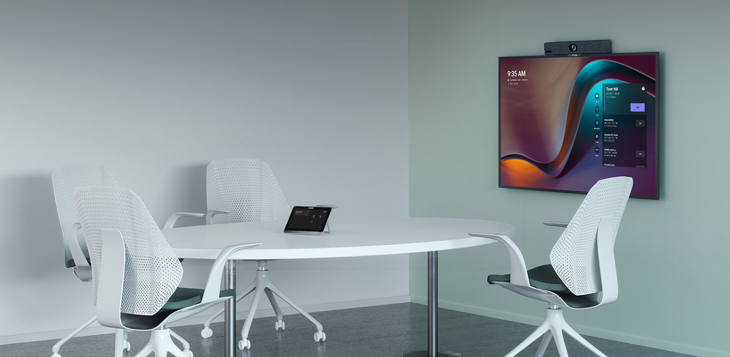Auto Framing и Speaker Tracking: Yealink MeetingBar A10 Auto Framing распознавание участников Speaker Tracking крупный план выступающего