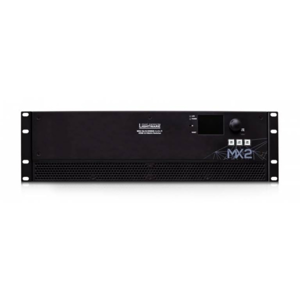 91310054, Lightware, MX2-16x16-HDMI20-Audio-R, Матричный коммутатор Lightware 16x16, 4K@60Гц RGB 4:4