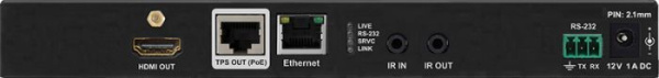 91540017, Lightware, HDMI-TPS-TX210, HDMI1.4 + Ethernet + RS‐232 + bidirectional IR HDBaseT transm