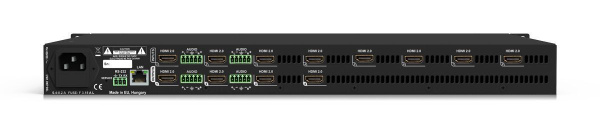 91310060, Lightware, MX2-8x4-HDMI20-CA, Матричный коммутатор 8x4, 4K@60Гц RGB 4:4:4, HDMI 2.0, HDCP 