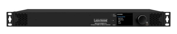 91310059, Lightware, MX2-8x8-HDMI20-CA,	Матричный коммутатор 8x8, 4K@60Гц RGB 4:4:4, HDMI 2.0, HDCP 