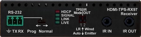 91540023, Lightware, HDMI-TPS-RX97 (91540023), HDBaseT приемник через CATx кабель c PoE. 