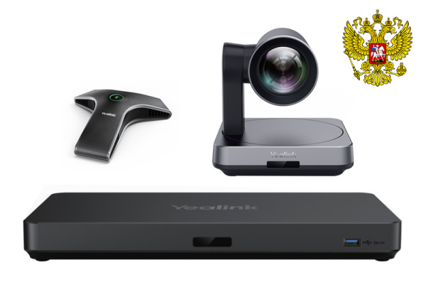 M800-AVI-RU Комплект Yealink (MeetingEye 800, UVC84, VCM35, VCH51, ПДУ)