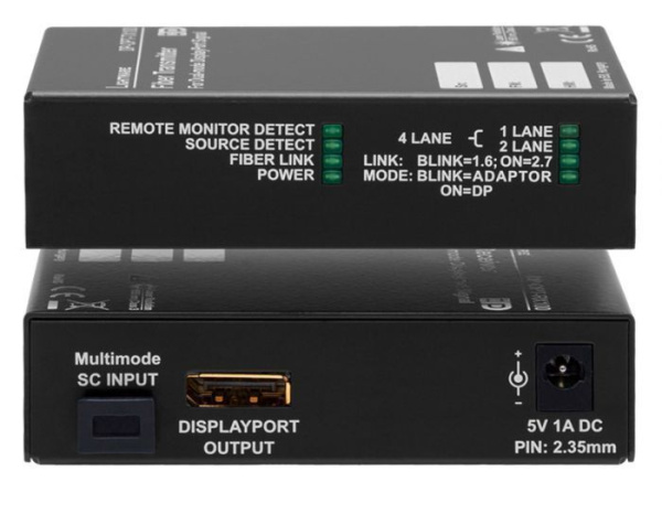 91510016, Lightware, DP-OPT-TX110, SingleFiberTechnology передатчик 
