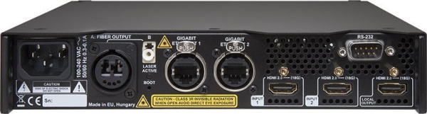 91550045, Lighware, HDMI20-OPTC-TX220-PRO, Передатчик HDMI2.0 по оптоволокну до 700 м. Специализиров