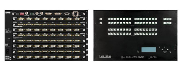 91110003, Lightware, MX-FR33L, Шасси модульного матричного коммутатора MX-FR33L. 