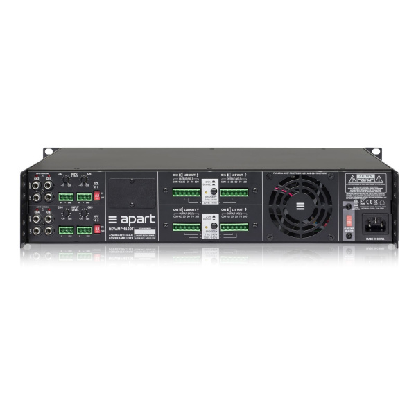 REVAMP4120T Четырехканальный усилитель класса D 4 x 120 W Biamp